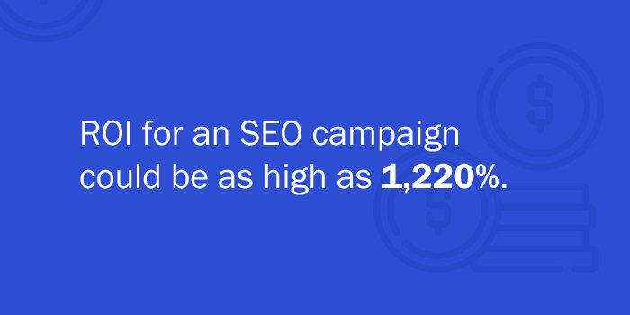 The Expected ROI of an SEO Campaign