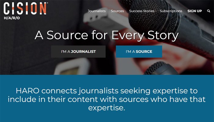Help a Reporter Out HARO