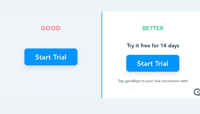 Good and better CTA