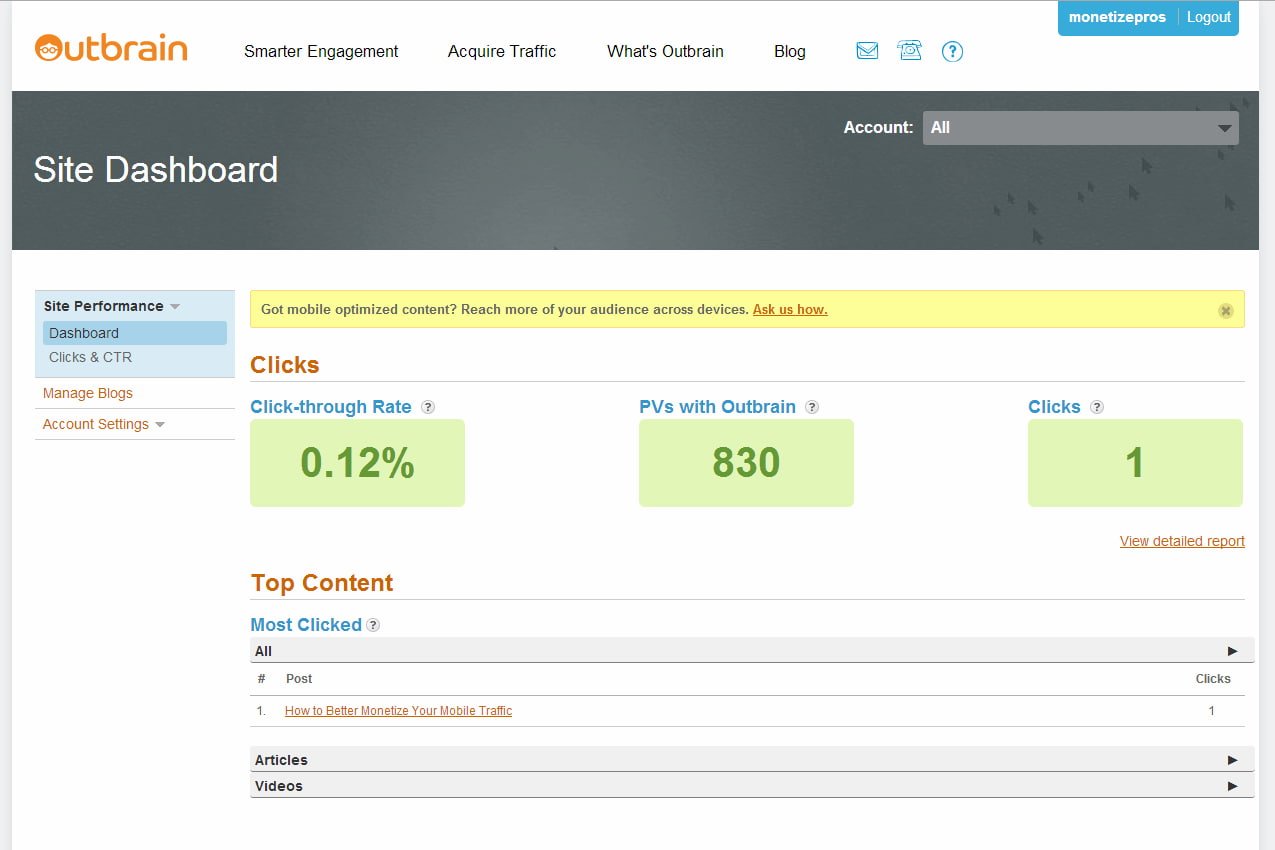 Outbrain Powerful B2B Content Marketing Platforms To Enhance Your Business