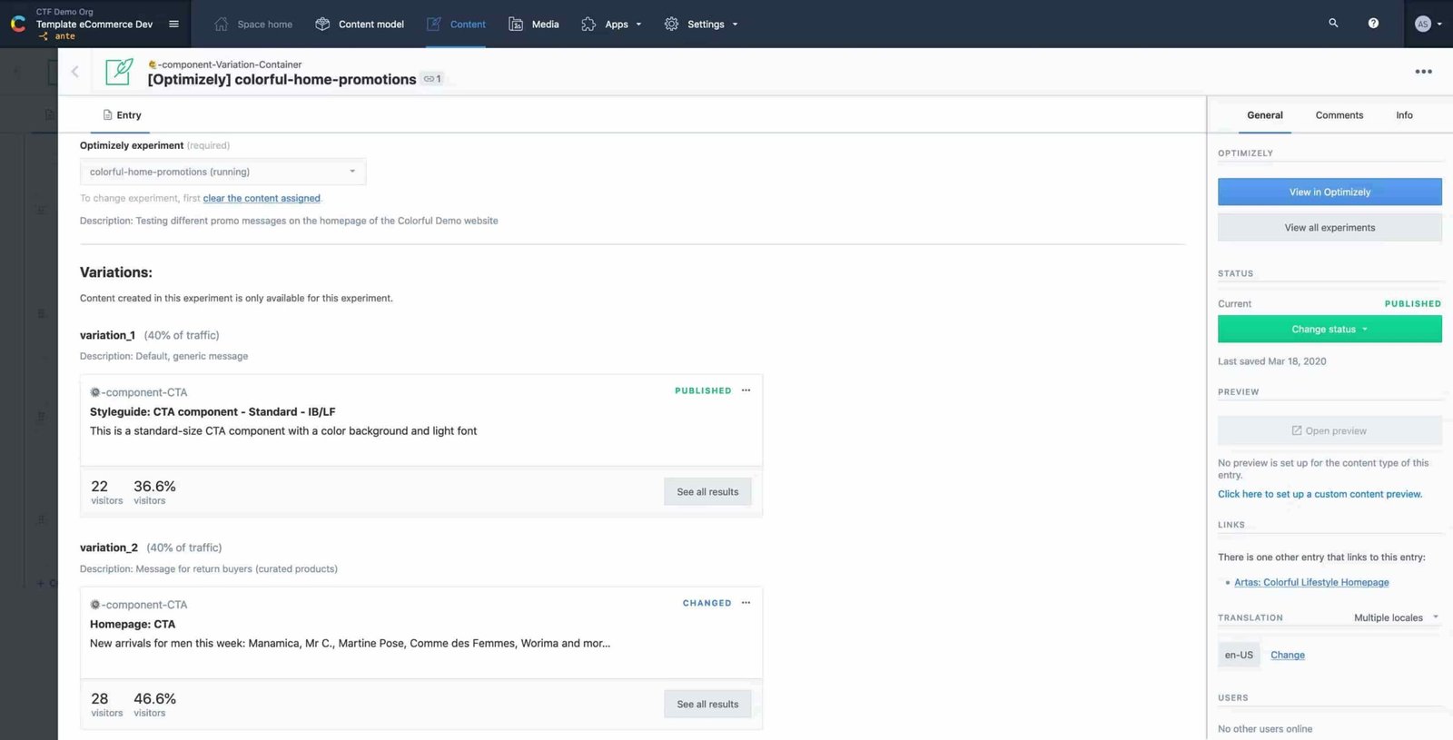 Contentful Powerful B2B Content Marketing Platforms
