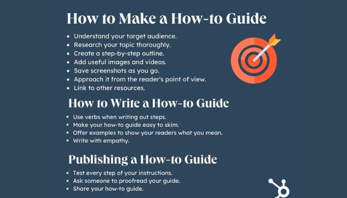 How to make a how to guide