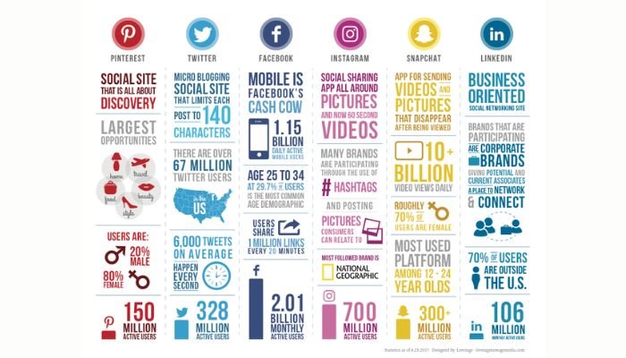 Leveraging social media platforms and influencers
