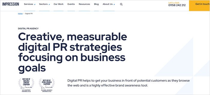 Impression - Digital PR Service